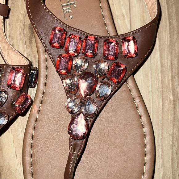 Charming Charlie Diamond Sandals - Picture 1 of 4
